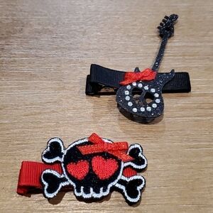 NWT Rockstar Hair Clippies